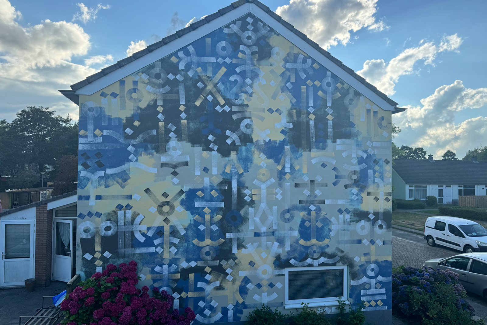 A WALL OF MISUNDERSTANDING OPENS DOOR TO INSIGHT MURAL, ASSEN, NETHERLANDS​