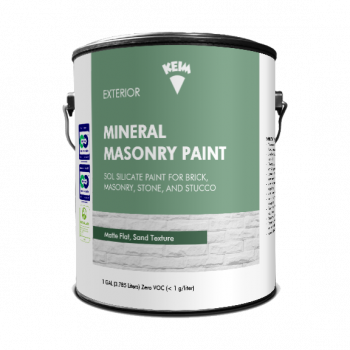 Mineral MAsonry Paint 1Gal no BG